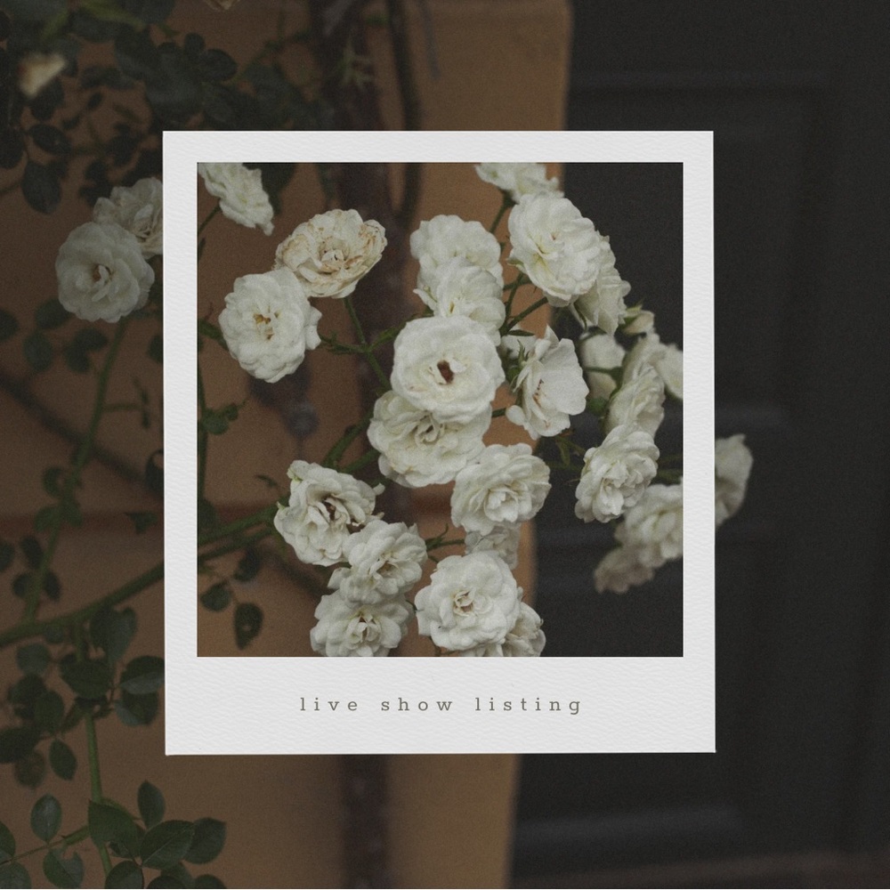 live show listing.